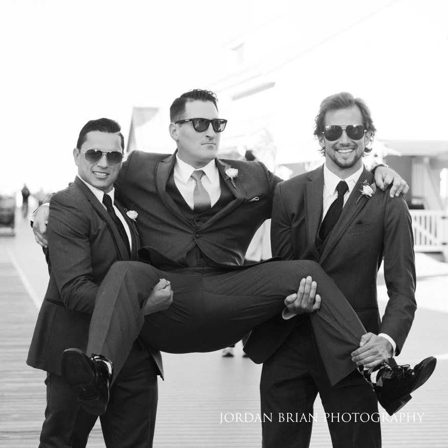 Crystal Point Yacht Club wedding.